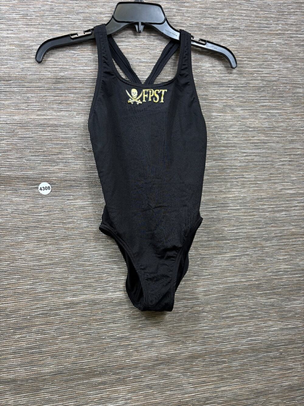 Speedo One Piece Swimsuit Womens Size 12/28 Black